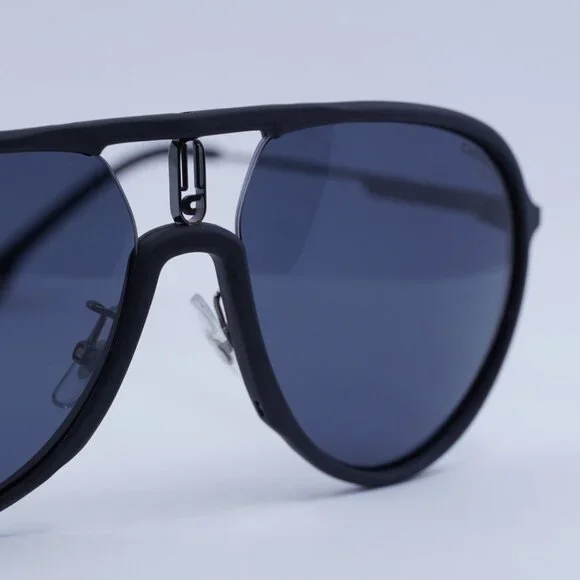 Carrera 1026/S 003IR Sunglasses - Matte Black Frame, Grey Lenses display picture 1